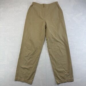 Talbots Khaki Pants Womens 6 High Rise Straight Leg Casual Workwear